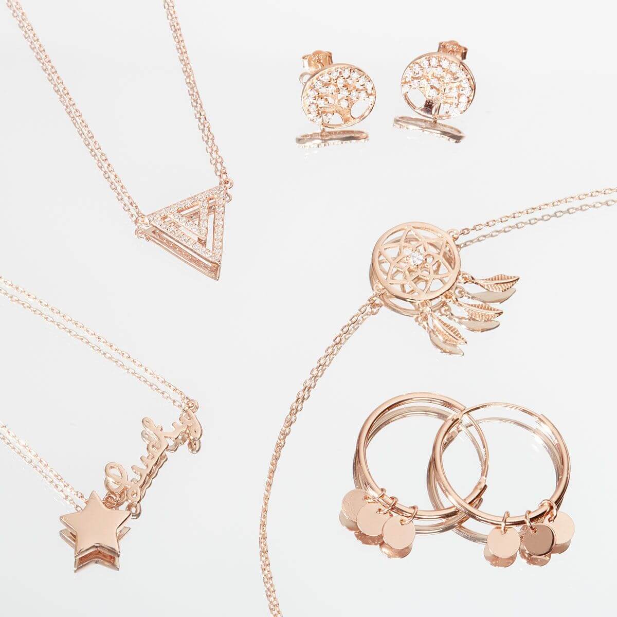 Weitere Design Beispiele die in den Duftkerzen mit Schmuck enthalten sein können