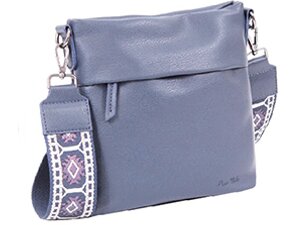 Vera Schultertasche hellblau