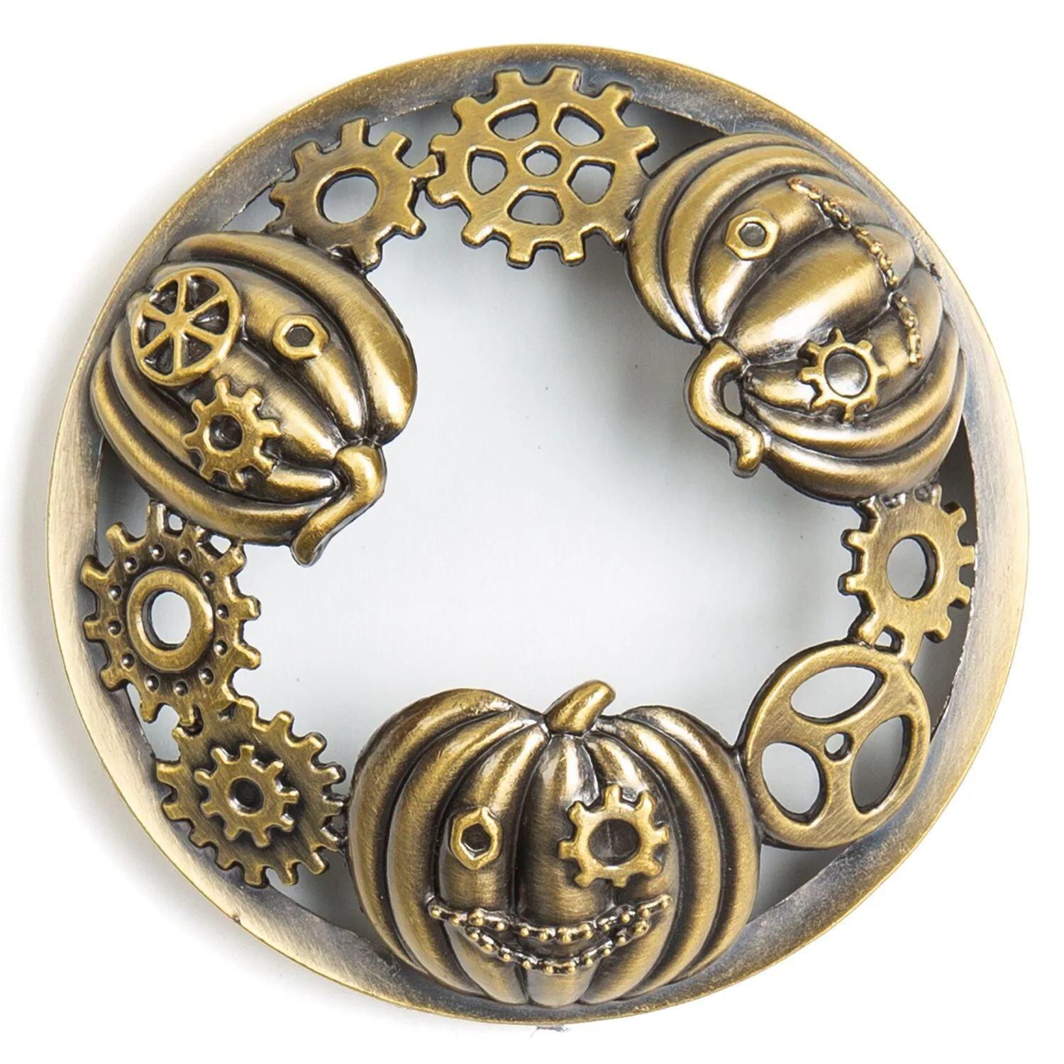 10023 Steampunk Pumpkin Candle-Lid