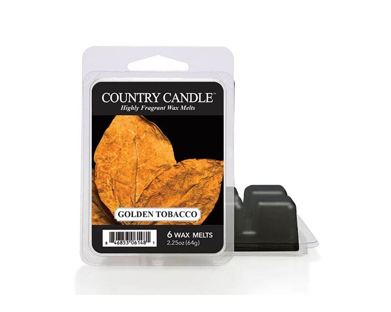 american_heritage_country_candle_waxmelt_golden_tobacco_1 Golden Tobacco Wax Melts 64g