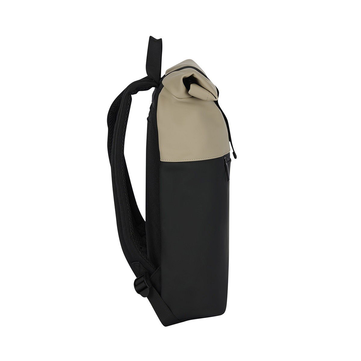 Fane - Montgomery Rolltop Rucksack 18L schwarz/beige