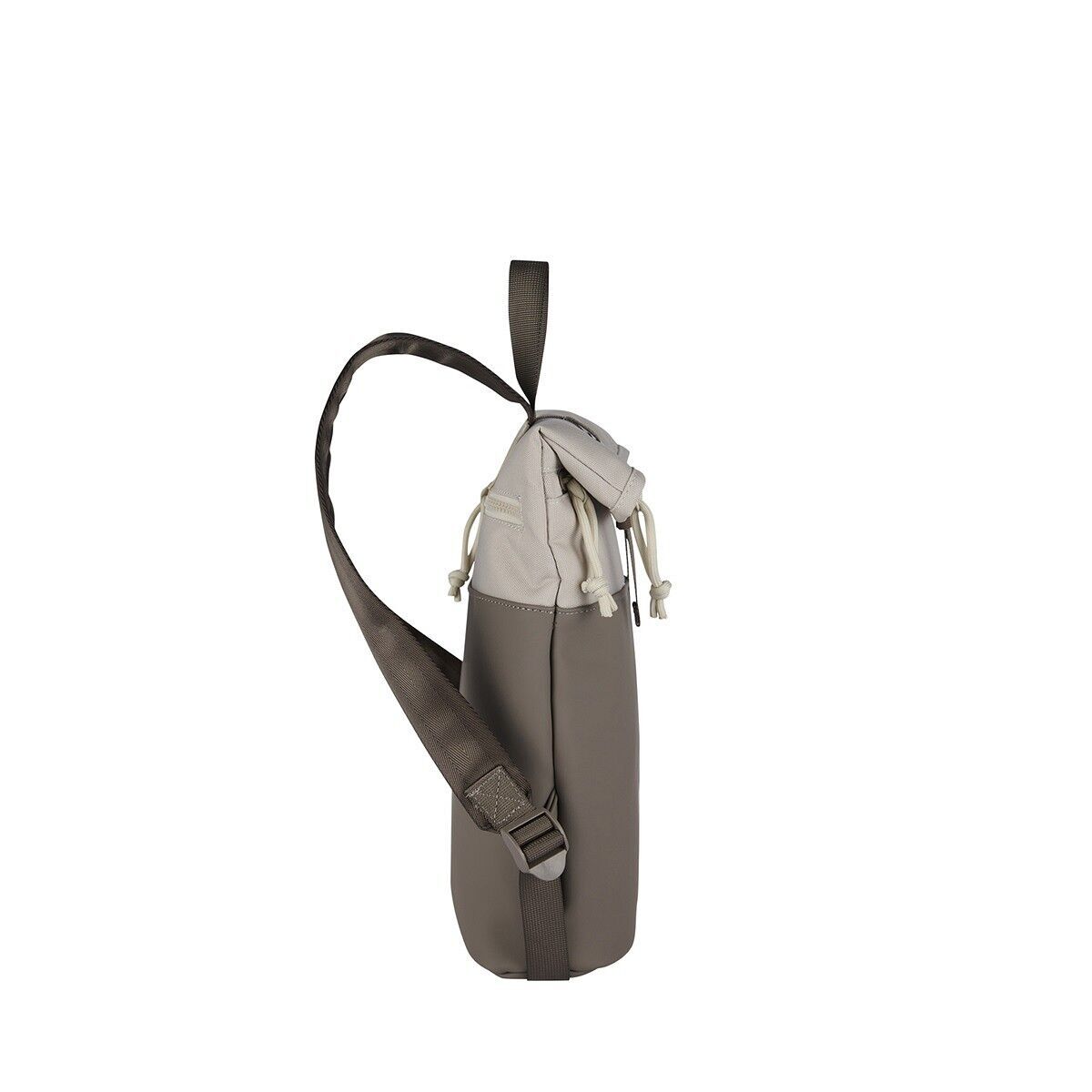 A303E709F1FBF5AAC7FB5E7740206A87B6AD147F Backham - Los Angeles Rolltop Mini Rucksack beige/taupe