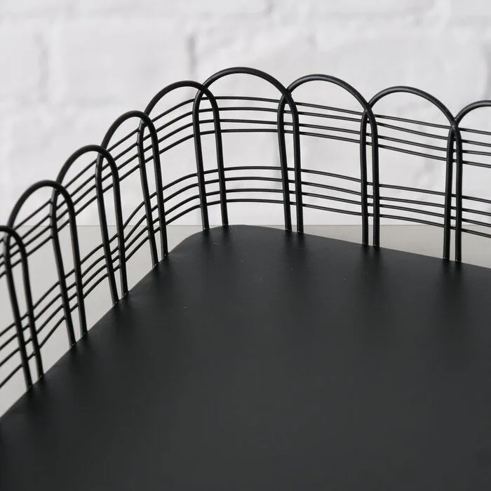 Detailbild-iRXvJAW8-large Deko Tablett Weiry 2 Stück schwarz