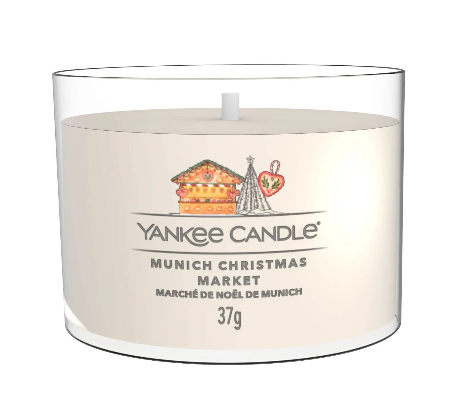 Munich Christmas Market 37g Glasvotivkerze Kerze