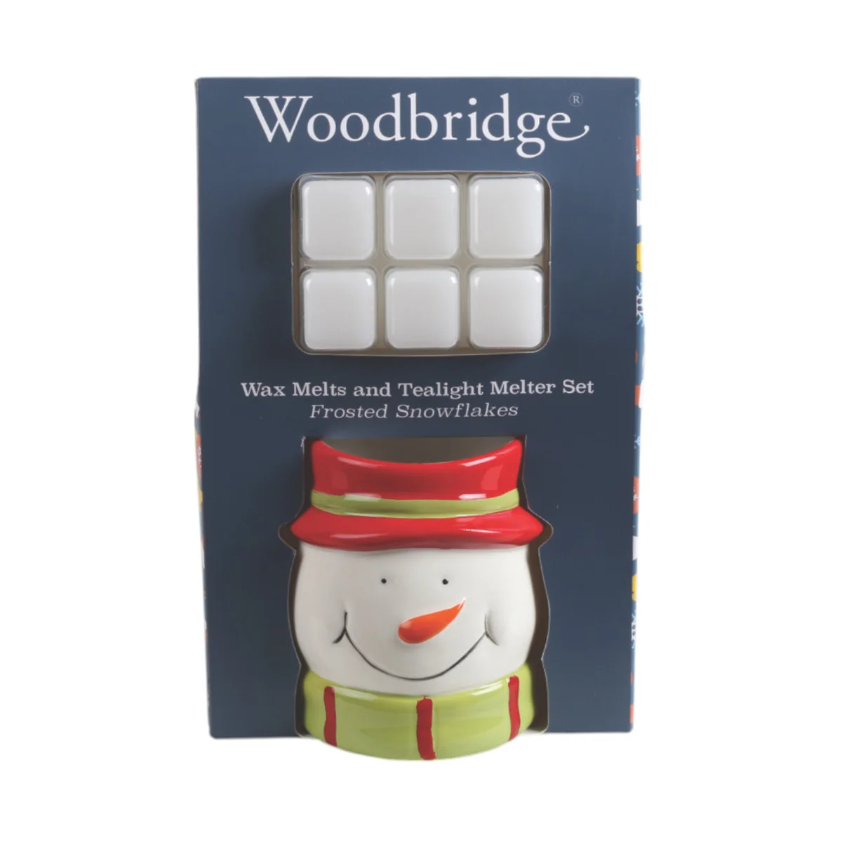 Duftlampe Snowman & Wachsmelts Frosted Snowflakes