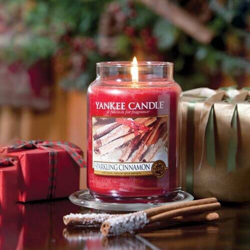 Yankee Candle Sparkling Cinnamon 623g