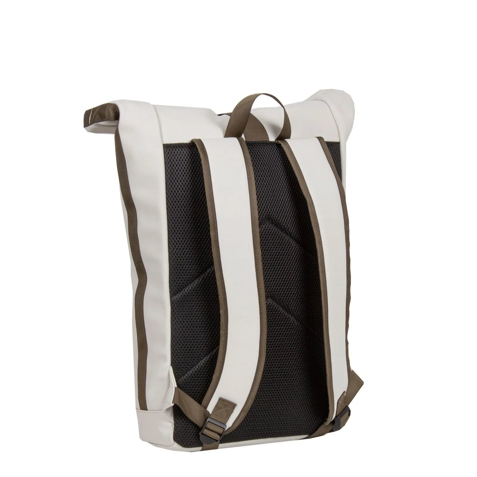 kAmndabo Tim - New York Rolltop Rucksack beige/olive