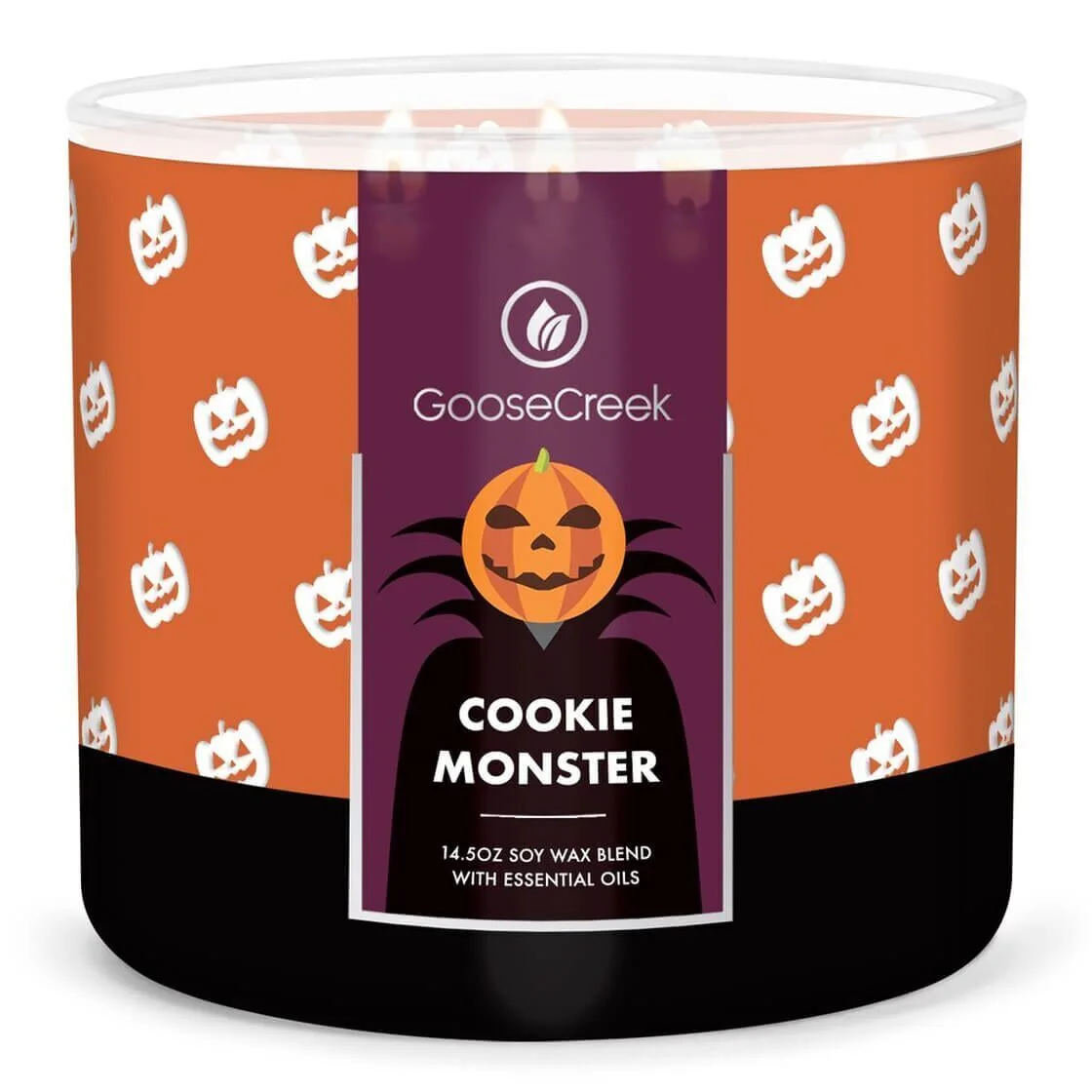 cookie-monster-halloween-collection-3-docht-kerze-411g Cookie Monster 411g (3-Docht)