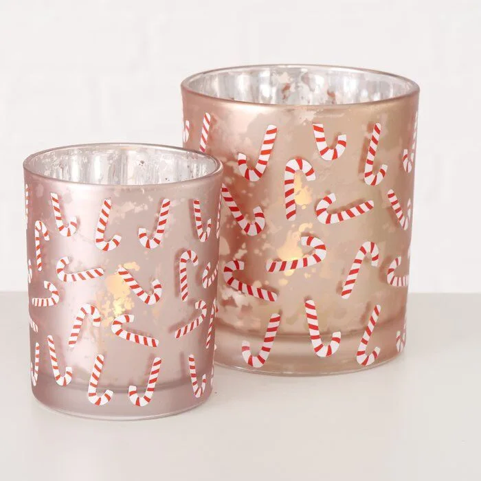 Detailbild-MezktGOx-large Windlicht Candy 10cm apricot