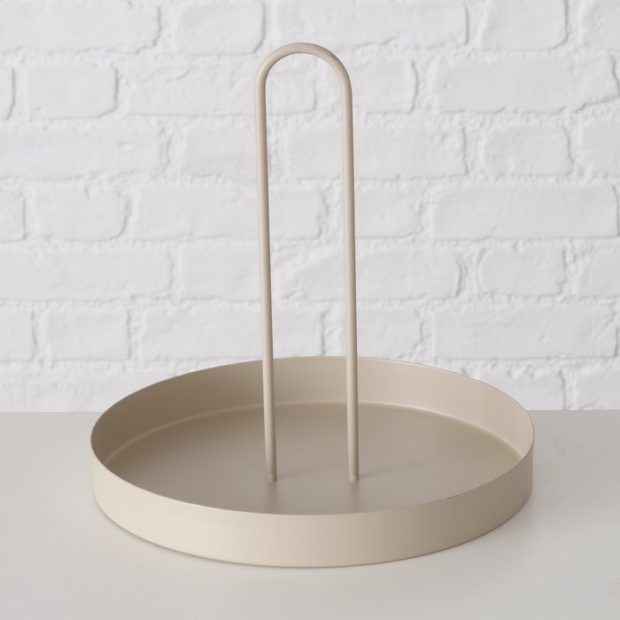Deko Tablett Seguo 26cm beige