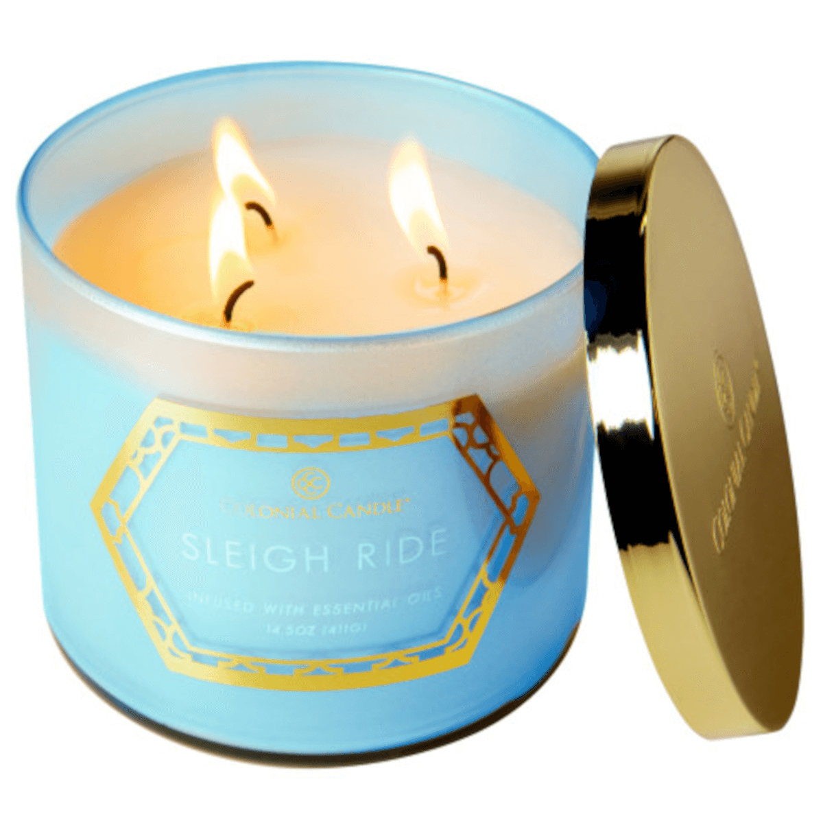 CC124485-von-Oben Duftkerze Sleigh Ride - 411g