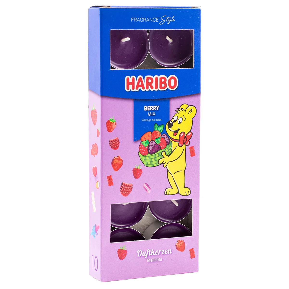 Berry Mix Haribo™ Teelichter 10 Stück Berry Mix Haribo™ Teelichter 10 Stück
