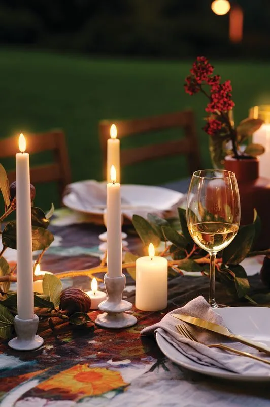 Uyuni-Lighting-Tapper-and-Pillar-Candles-on-dinner-table-small