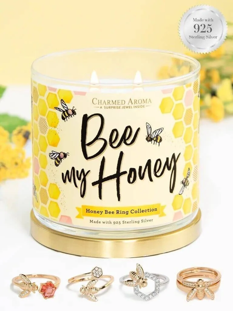 Charmed-Aroma-Bee-My-Honey-Ring-Candle Bee My Honey (Ring) Candle