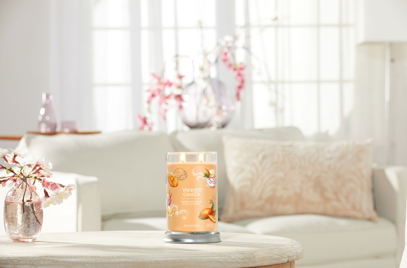 Mango Ice Cream Signature Large Tumbler 567g 2-Docht