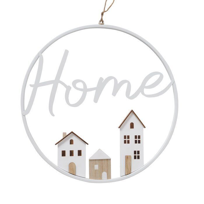 Dekohänger Rumba Home 38cm weiß