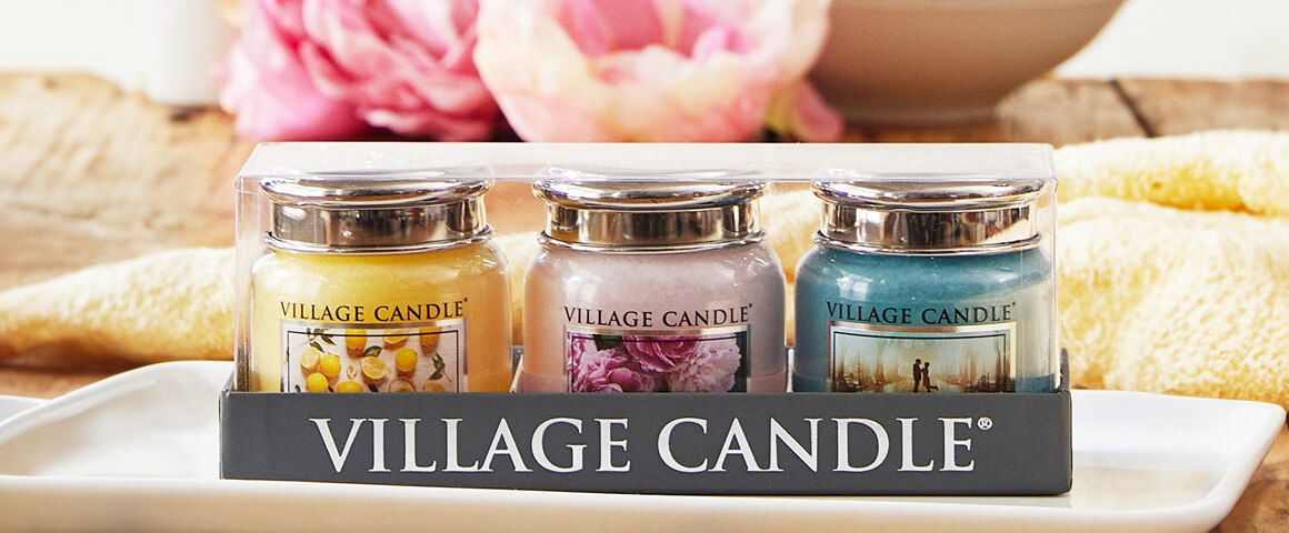Village Candle, Duftkerze, Mini Jar, Mini Duftkerze, 92g, Blumenduft, Fresh Cut Peony