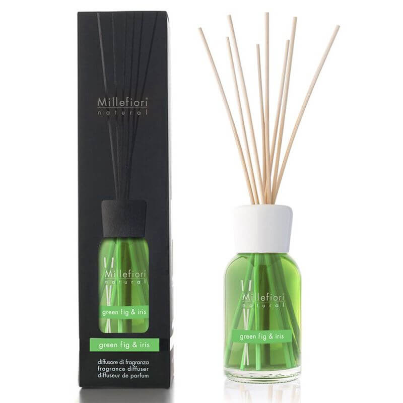 Green Fig & Iris - Natural Stick Diffuser