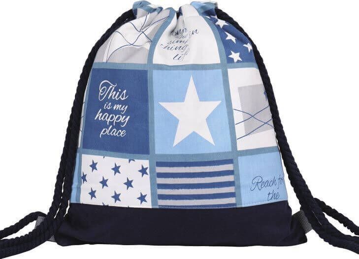 GL2019-0377 Kinder Turnbeutel 225-016 (Multi Blue)