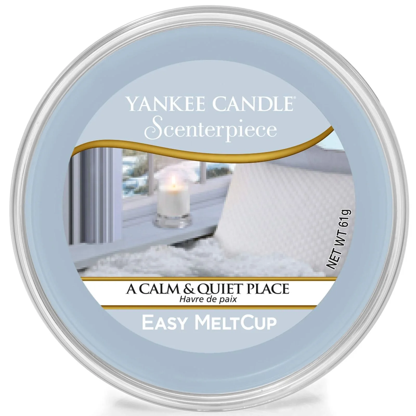 1577146E A Calm & Quiet Place Easy MeltCup 61g - Yankee Candle