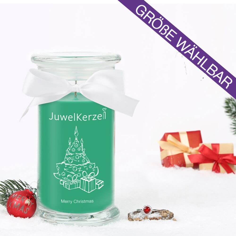JuwelKerze Merry Christmas (Ring) 380g