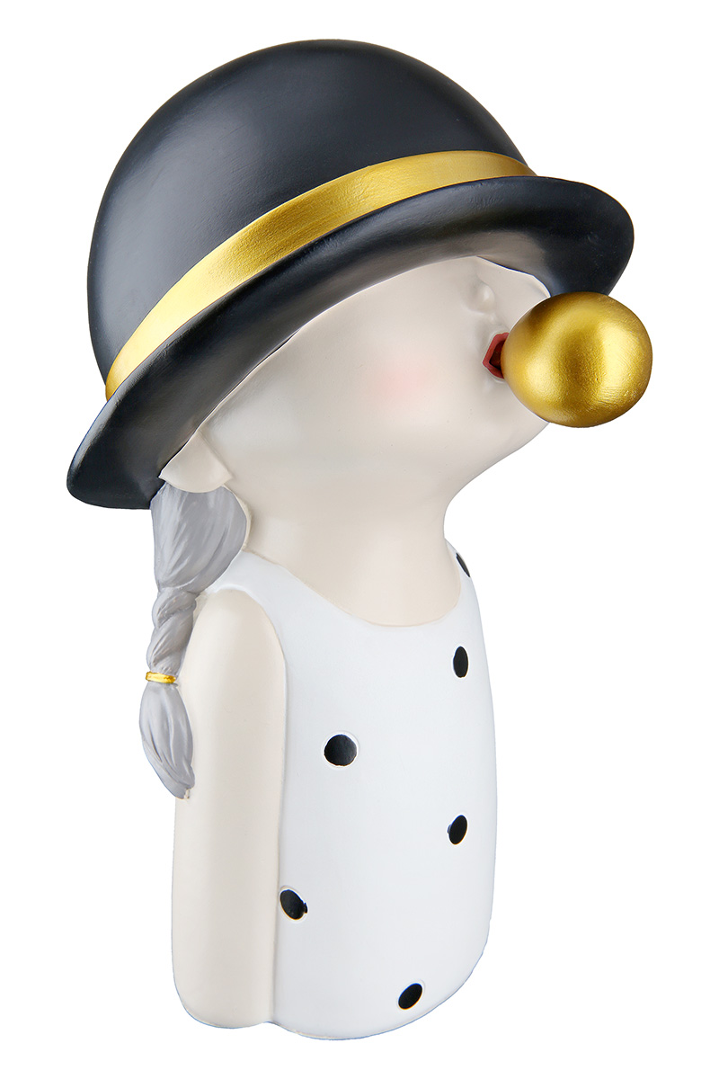 Dekofigur Kind Bubblegum Mädchen 25cm
