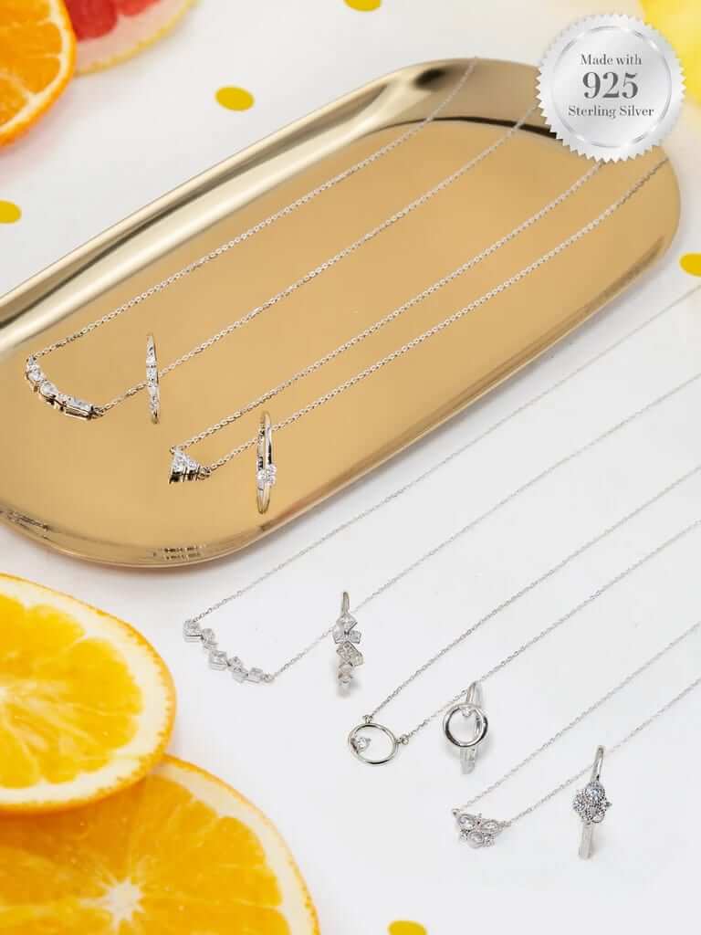 Sparkling Citrus (Ring + Halskette)