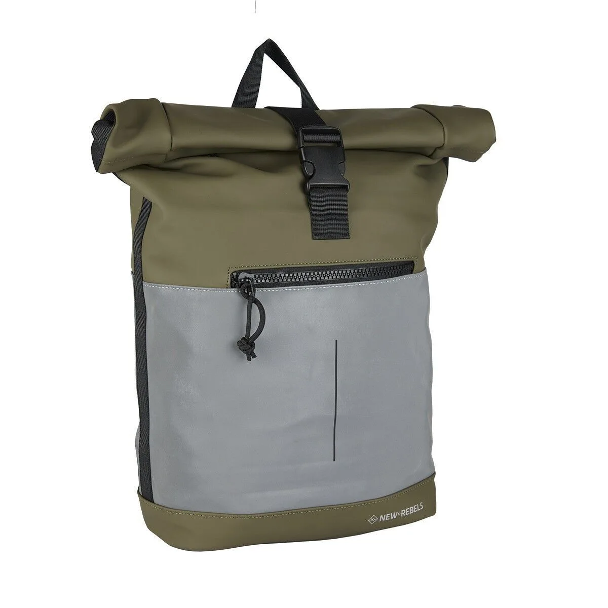 4557A6AD4BF1B8FBB7364C1ED7AC5870E1AE85E8 Bowie - New York Rolltop Rucksack olive