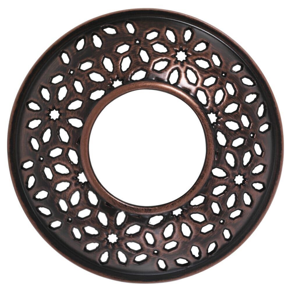 1614627 Sheridan Flower Bronze Punched Illuma-Lid von Yankee Candle