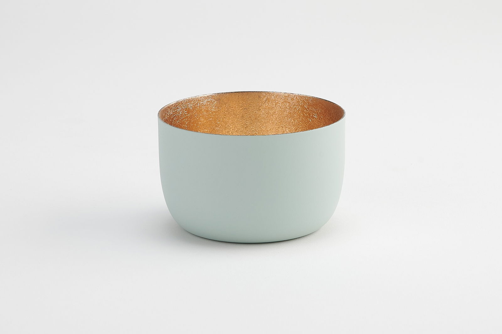 Madras Windlicht S pastellblau/gold