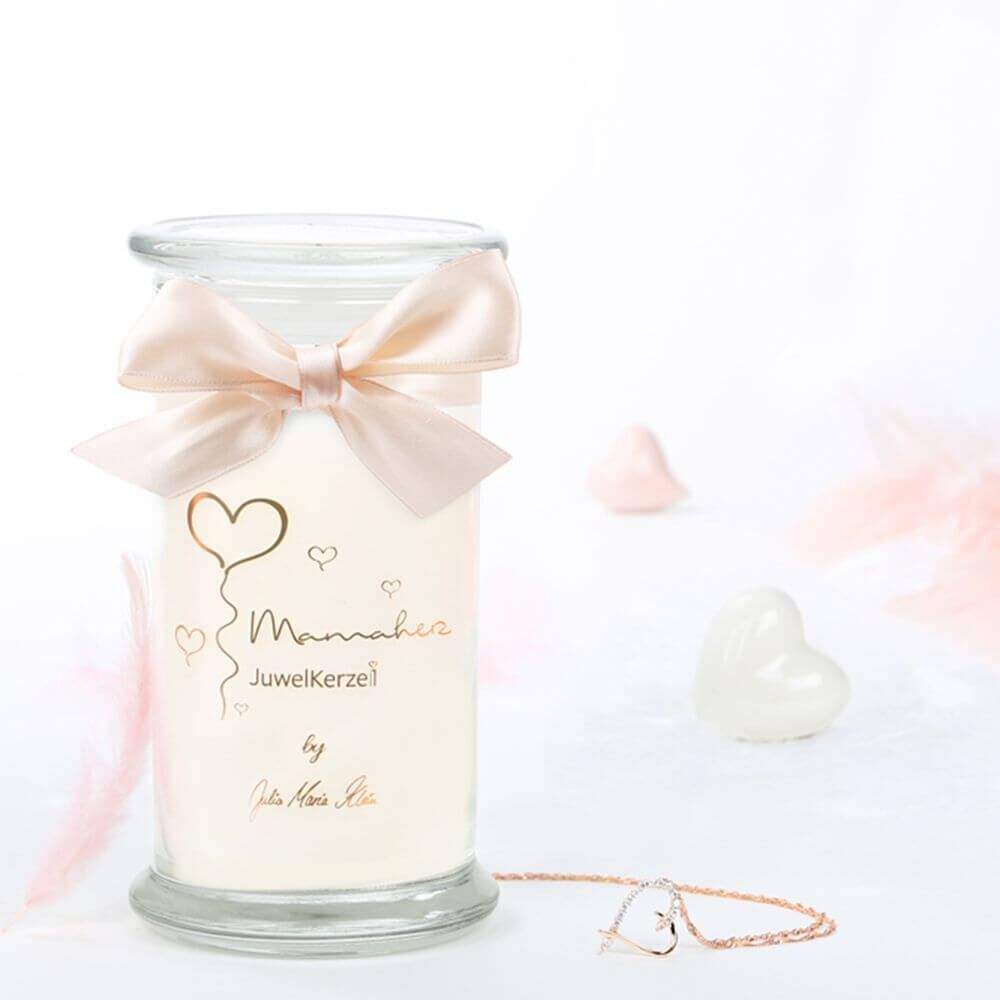 Mamaherz-Necklace-DE Limitierte Roségold Edition by Julia Maria Klein mit Halskette & Herzanhänger