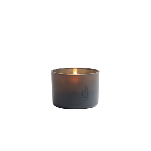 UYUNI-SS24-Glass-Candles-s-gray_r2 Uyuni LED Glas Stumpenkerze 8,2 x 6cm grau