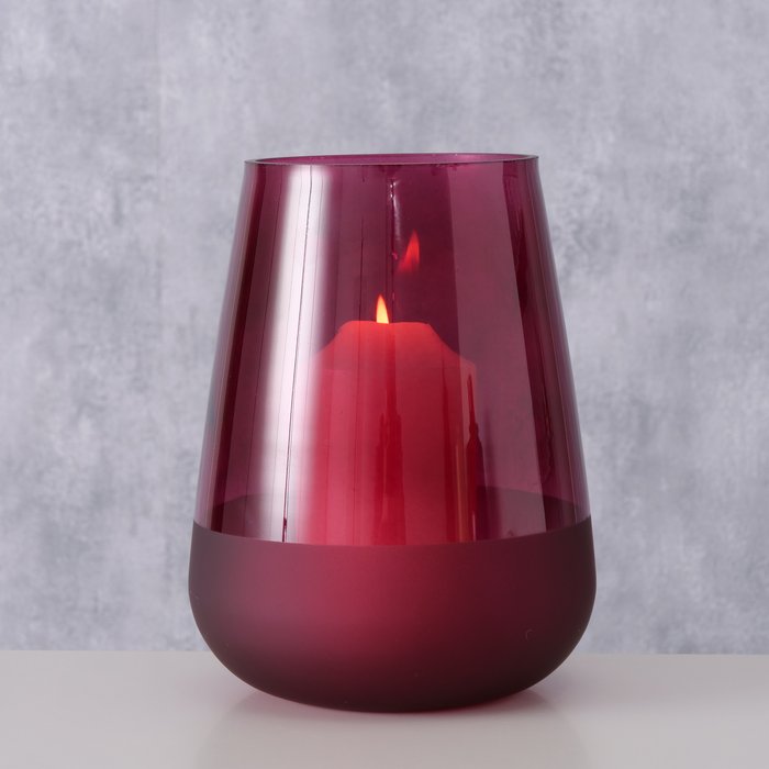 Windlicht Fury pink 20cm