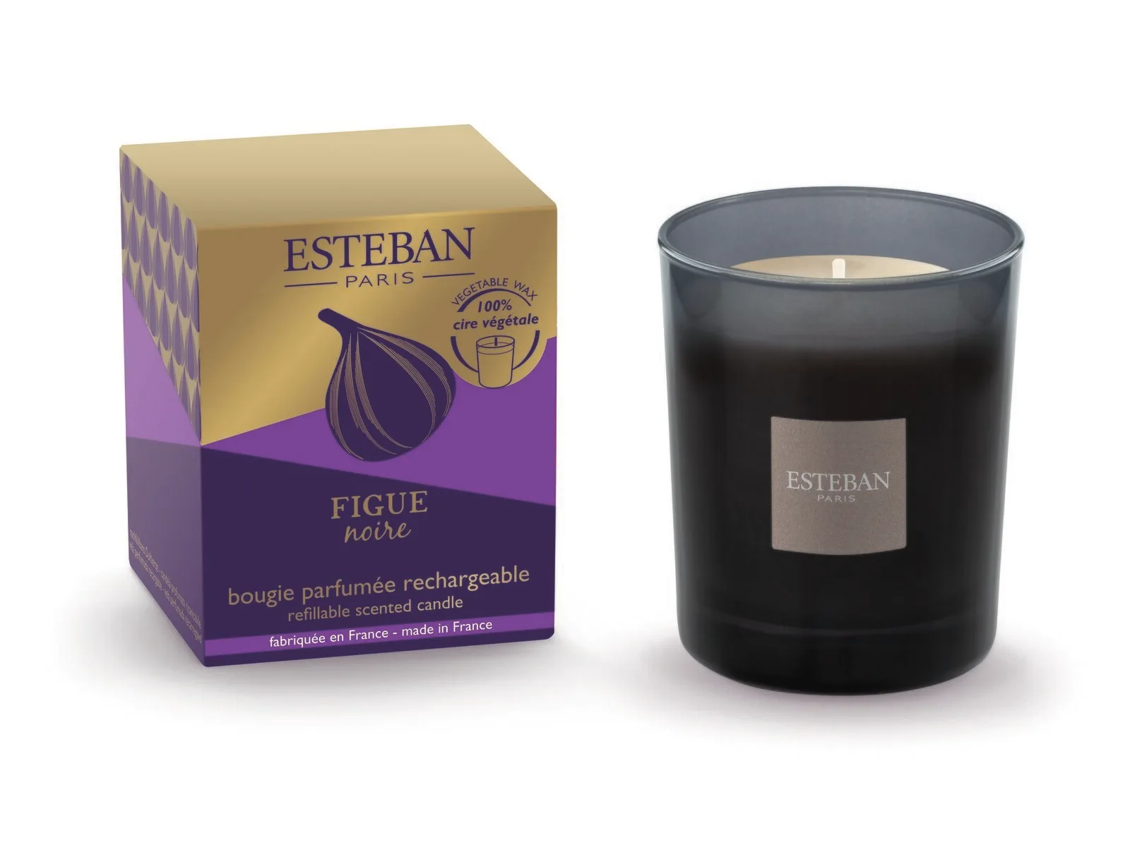 FIG-001_2020 Schwarze Feige Duftkerze 180g