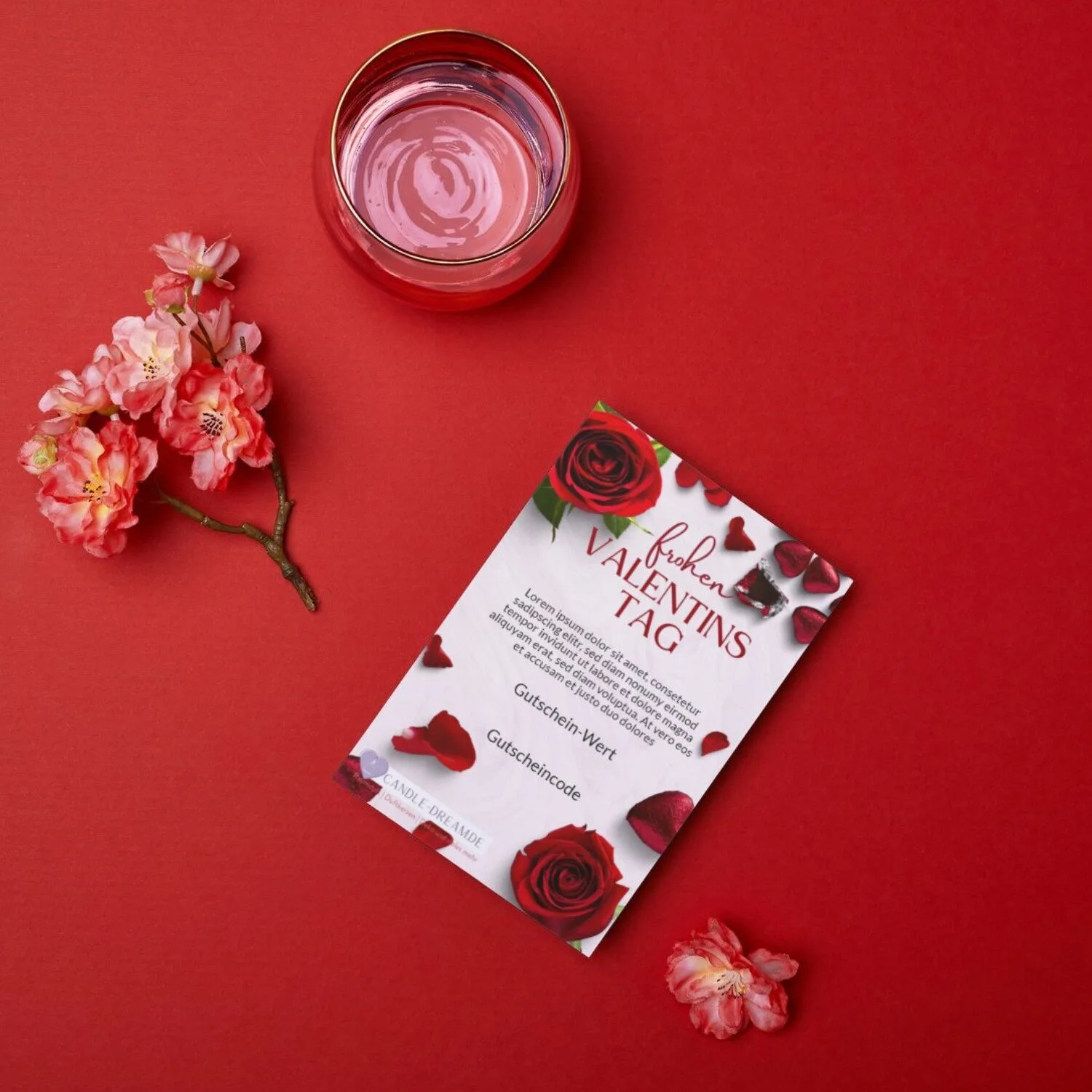 Geschenkgutschein Valentinstag Geschenkgutschein Valentinstag
