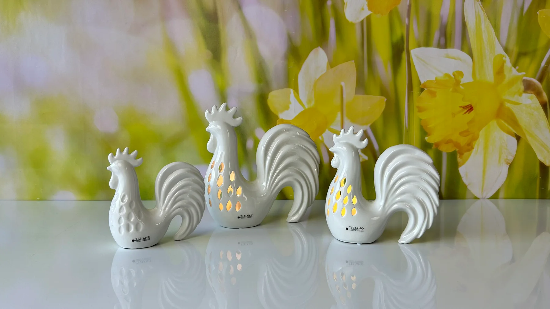 Hahn Ricco LED 20cm cremeweiß Hahn Ricco LED 20cm cremeweiß