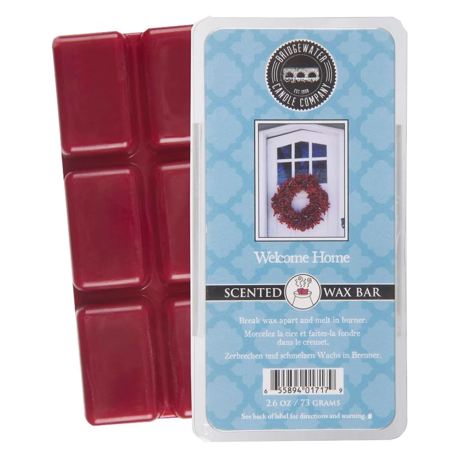 BW_WelcomeHome_WaxBar_Group Welcome Home Wax Bar 73g - Bridgewater
