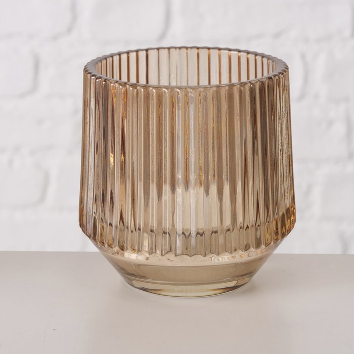 Windlicht Tiago beige 10cm