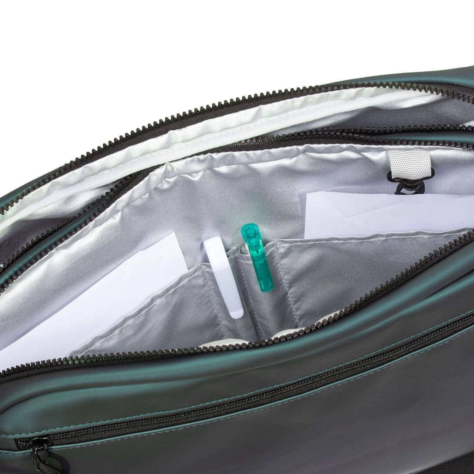 BDbG0Tbo William - Harrisburg Laptop Tasche grün metallic