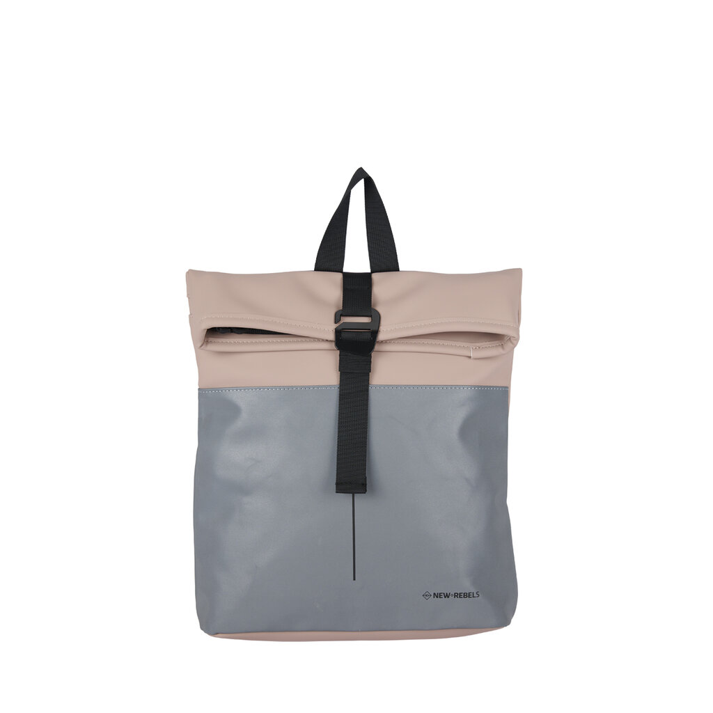 Bowie - Los Angeles Rolltop Rucksack altrosa