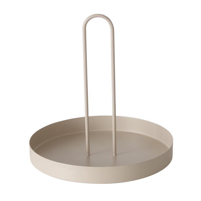 Deko Tablett Seguo 26cm beige