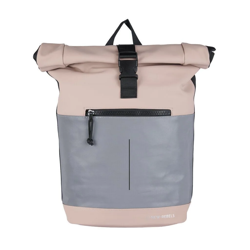 new-rebels-new-rebels-bowie-new-york-alt-rosa-16l-6 Bowie - New York Rolltop Rucksack altrosa