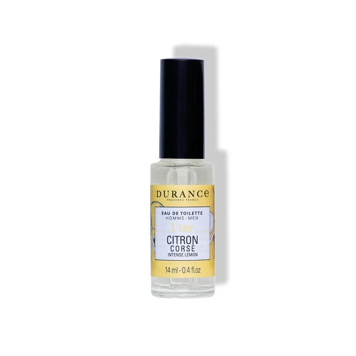 Kräftige Zitrone Homme Mini Eau de Toilette 14ml Flasche, Kosmetik