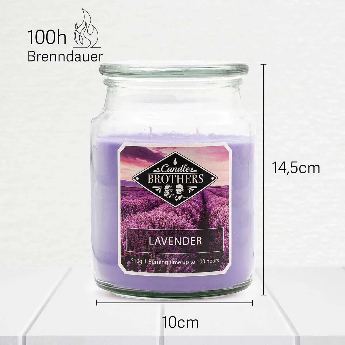 Lavender 510g Candle Brothers Duftkerze