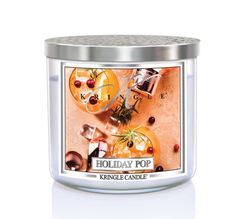 kringle_candle_holiday_pop_silver_lid_american_heritage Holiday Pop 396g Tumbler 3-Docht