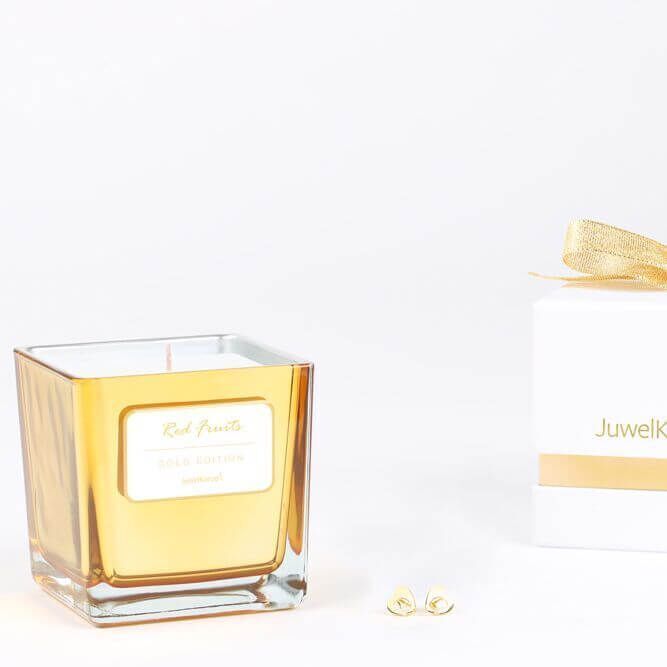 Red-Fruits-Earrings-DE Juwelkerze Red Fruits (Ohrringe) Gold Edition