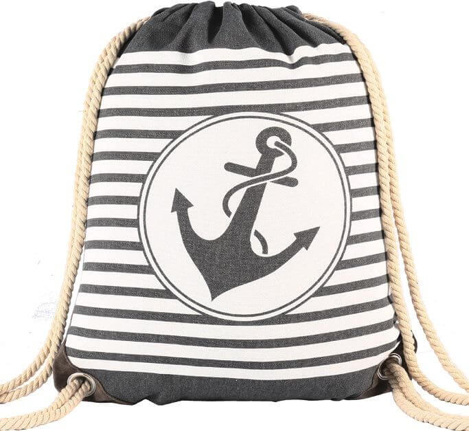 Turnbeutel Anker Grey 014