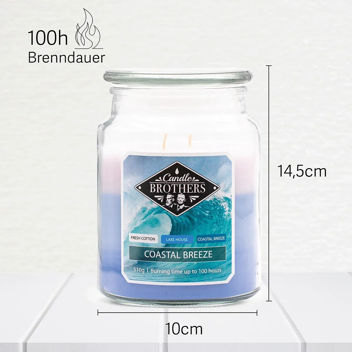 Coastal Breeze 510g Candle Brothers Duftkerze