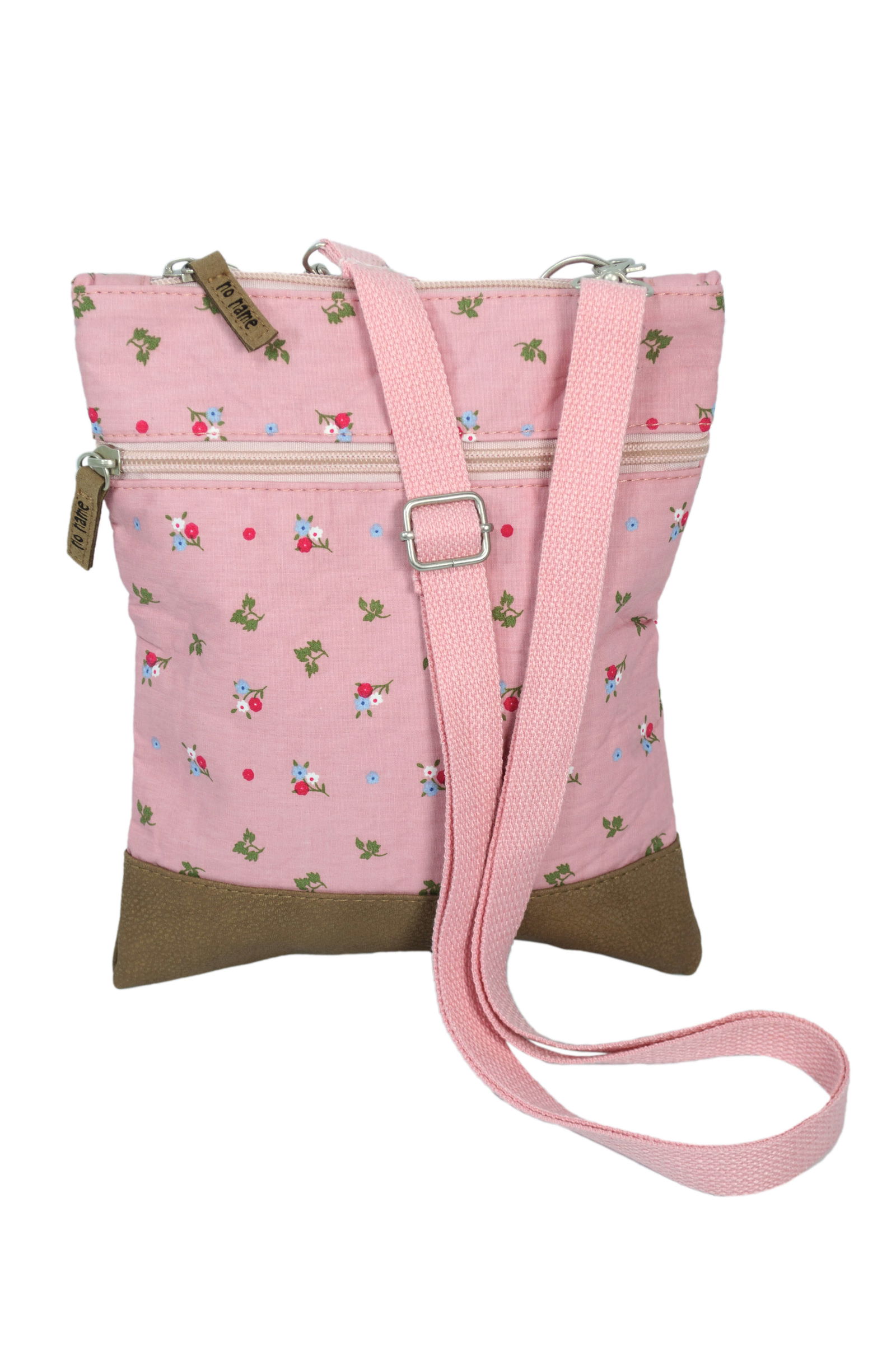 Crossbag Blümchen altrosa 117
