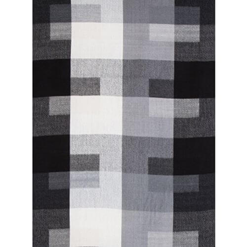 Jaquard-Schal Multi Black 031